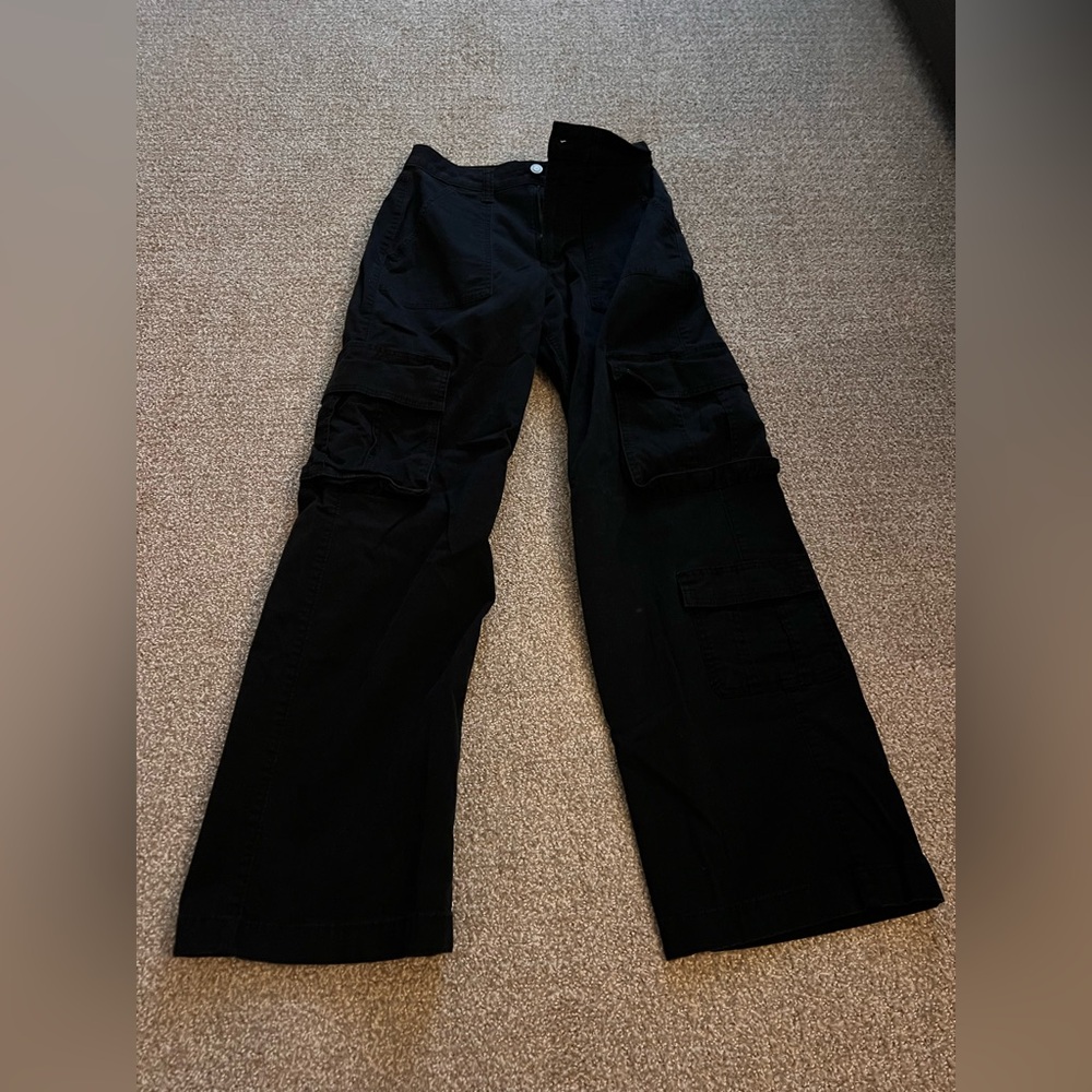 Hollister Black Cargo Pants